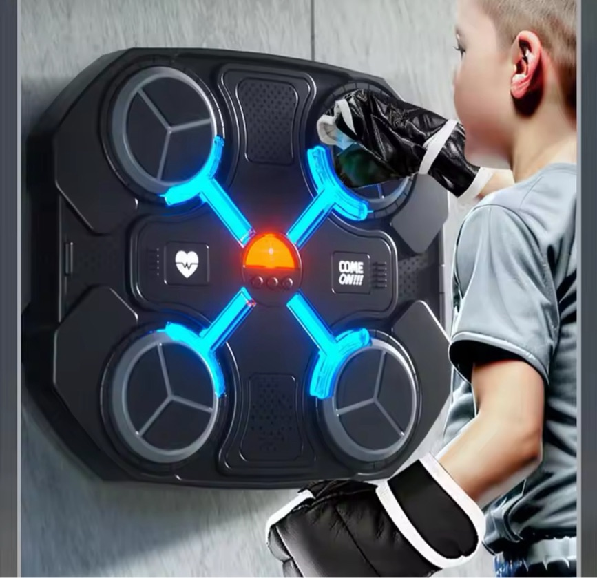 Boxeo Electrónico Infantil Caja Roja